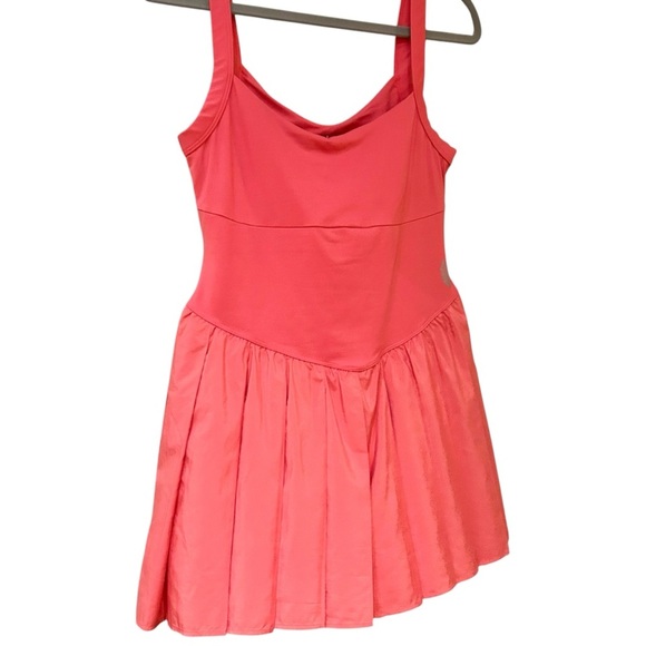 FP Movement Swing Of Things Skortsie Sz M Pleated Pink Athletic Skirt Romper - Picture 5 of 11